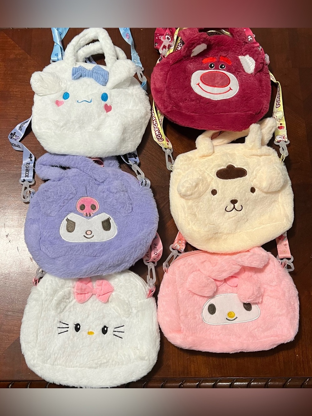 Hello kitty bag set of 6